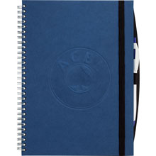 blue spiral journal